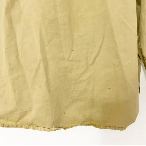 Madewell Khaki Cargo Button Down Workshirt Size XS - Picture 7 of 7